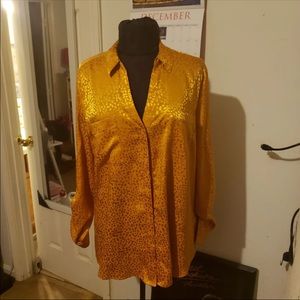 Candies Shirt - XXL Mustard Print